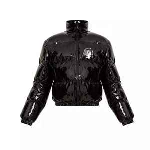 แจ็คเก็ตพัฟเฟอร์กำมะหยี่สไตล์ฮิปฮอปสำหรับผู้ชาย ขายส่ง ราคาดีที่สุด เสื้อโค้ทแบบยูนิเซ็กซ์ คอตั้ง กันน้ำ ใส่ได้สองด้าน แฟชั่น - Product Image 5