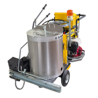Machine de marquage routier oscillante convexe en thermoplastique de qualité supérieure