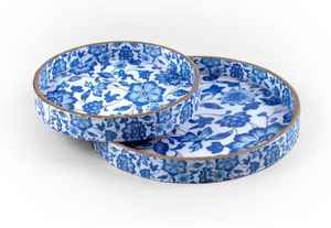 ถาดไม้เสิร์ฟพร้อมพิมพ์เคลือบหรูหราสำหรับขนมกาแฟหรือของขวัญวันเกิด - Product Image 5