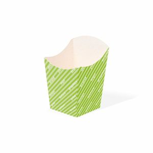 Panier à frire en polyéthylène Mod. FRIES CEST 8x8x10 Cm - Assiettes et bols en papier personnalisés - Product Image 1