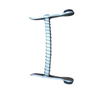 Abridor de Boca Veterinario Profesional Dom Med Dynamics, Ajustable Manualmente, Instrumento de Acero Inoxidable de Alta Calidad DMD-VI-OO49