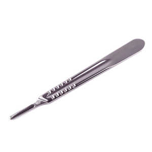 High Quality OEM Manual <b>Surgical</b> Stainless Steel Scalpel Handle BP Scalping Non-Active <b>Surgical</b> <b>Blades</b> CE Certified SurgiRight - Product Image 3