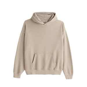 Sudaderas con capucha Unisex para hombre, ropa de calle, sudadera con lavado ácido, Material de algodón pesado liso, sudaderas con capucha transpirables informales en blanco para hombre - Product Image 6
