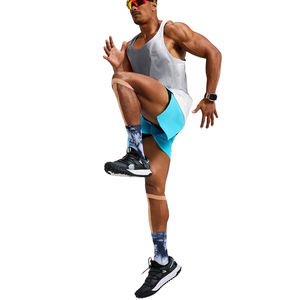 Débardeurs en coton pour hommes Débardeur sans manches à logo personnalisé pour la musculation et le fitness Débardeurs imprimés à séchage rapide - Product Image 3