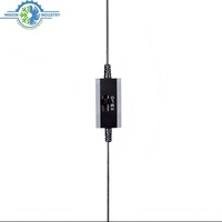 Bas prix 80/120mm manuel 3 vitesses ajuster le débit d'air + ventilateur anti-poussière de contrôle de température à différentes températures pour le refroidissement de l'ordinateur PC