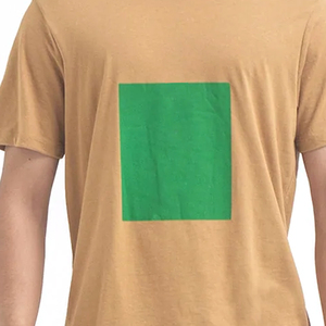 T-shirt de sport décontracté avec logo personnalisé pour homme, tissu de haute qualité, t-shirt uni 100% coton - Product Image 2