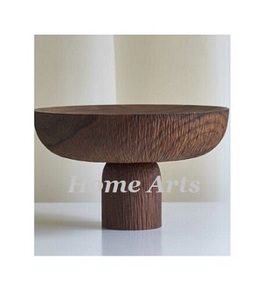 Cuencos de madera hechos a mano para servir comida, Juego de 2 formas personalizadas, cuencos para servir frutas secas al precio más bajo - Product Image 5