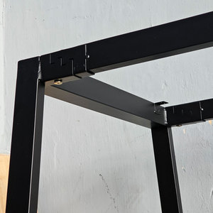 Patas de Mesa Metálicas de Estilo Industrial Aton Concept 1600x800mm para Comedor, Cocina, Mobiliario de Hospital, Ensambladas HCAT008, Patas de Banco - Product Image 6