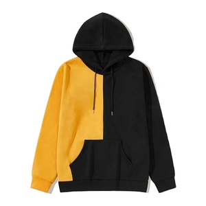 Venta al por mayor de los hombres personalizados media cremallera de color sólido de gran tamaño Logo sudadera sin capucha de lana con cremallera Puff estampado 2025 - Product Image 1