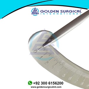 Calibrador de corona de cera o calibre dental de metal | Instrumentos de medición Dentales | Herramientas de laboratorio dental Conjunto de instrumentos quirúrgicos dentales - Product Image 3