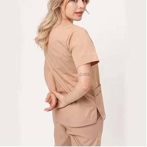 ชุดยูนิฟอร์มสำหรับขัดต่อต้านริ้วรอยชุดยูนิฟอร์มสำหรับขัดพยาบาลชุดทันตกรรมสำหรับยืดกล้ามเนื้อสำหรับผู้ชายผู้หญิง - Product Image 2