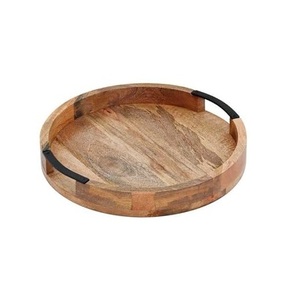 ถาดเสิร์ฟไม้ดีไซน์2025เป็นเอกลักษณ์ถาดเสิร์ฟทำจากไม้รูปทรงสี่เหลี่ยมผืนผ้าตกแต่งตามธรรมชาติสินค้าคุณภาพสูงเป็นมิตรต่อสิ่งแวดล้อม - Product Image 1