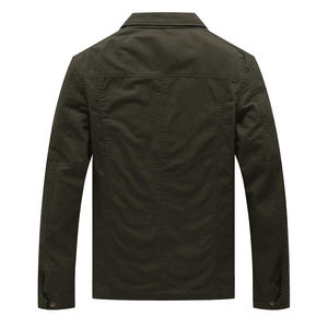 Chaquetas de Hombre Ecológicas, el Mejor Producto Personalizado, 100% Algodón Transpirable, Mangas Largas, Chaquetas de Lona para Hombre - Product Image 2
