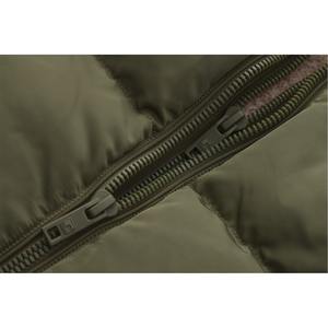 Veste matelassée en duvet de haute qualité avec logo personnalisé OEM, tendance masculine, capuche épaisse, veste bomber d'hiver personnalisée, veste matelassée brillante pour homme - Product Image 4