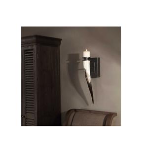 Bougeoir en corne or mariage articles décoratifs pour la maison et l'hôtel et utilisation à la main à bas prix - Product Image 1