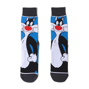 Calcetines de Algodón Ecológicos para Parejas, Otoño 2026, Diseño de Dibujos Animados, Absorbentes de Sudor, Largo Medio, Casuales, para Hombre y Mujer, OEM - Product Image 3