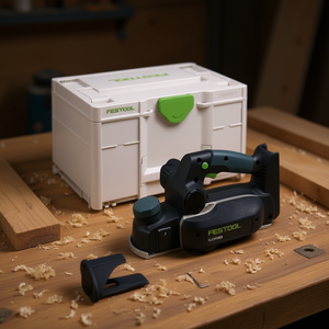 Festool HLC 82 EB-Basic 18V Cordless Hand <b>Planer</b> Without Battery and Charger - Product Image 3