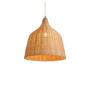 Lámparas Colgantes de Ratán Estilo Rústico Vintage, Lámpara Colgante Tejida a Mano para Sala de Estar, Comedor, E27 - Product Image 3