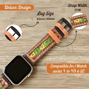 สายนาฬิกาหนังวัวเม็ดบน20มม. สไตล์คาวบอยสาว/คาวบอยแบบตะวันตกระบายอากาศได้อุปกรณ์เสริมแฟชั่นใหม่จากผู้ผลิต - Product Image 6