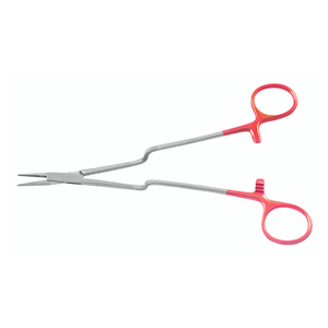 Pince de chirurgie Debakey de haute qualité poignée de conception incurvée de 8 pouces pince porte-aiguille à motif lourd en acier allemand - Product Image 5