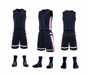 100% poliéster uniforme de baloncesto hecho a medida mejor calidad nuevo diseño ropa deportiva transpirable impreso Baloncesto de alta calidad - Product Image 6