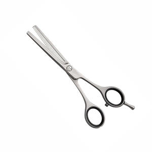 กรรไกรตัดผมสเตนเลสสตีลพร้อมที่วางนิ้ว - Product Image 1