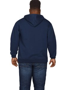 DAKHA SPORTS Sweat à capuche personnalisé en coton/polyester mélangé avec fermeture éclair, tissu 220g, séchage rapide, streetwear pour l'hiver, haute qualité, respirant - Product Image 5