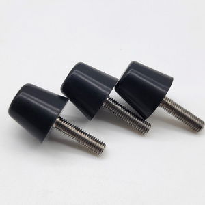 Tornillos de correa de pies de goma más dura personalizados de alta calidad, correa de goma de silicona, piezas de hierro, tornillos de parachoques de goma Pu - Product Image 1