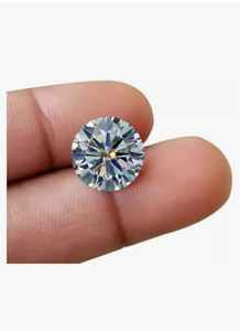 Bague en diamant de laboratoire CVD de 1 carat, taille brillant rond, couleur D, pureté VVS1, type 2A, certifiée IGI, modèle SHLIOK ENTERPRISE -45 - Product Image 3