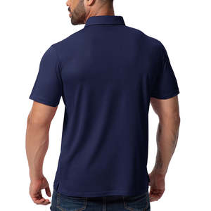 GAF OEM venta al por mayor logotipo personalizado hombres polos precio de fábrica transpirable secado rápido personalizado calidad garantizada Polo de golf - Product Image 5
