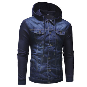Chaqueta vaquera de invierno para hombre, abrigo informal con Cuello de piel, chaquetas cálidas de lana, marca de moda, chaquetas de gran tamaño de alta calidad - Product Image 2