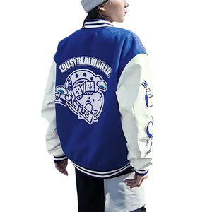 Veste universitaire avec patchs personnalisés, vêtements de rue vintage pour hommes, veste universitaire d'hiver pour hommes, veste universitaire pour hommes - Product Image 2