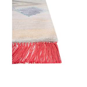 Tapis Manchaha en laine et soie de bambou noué à la main, ivoire, 10 mm d'épaisseur, motif géométrique abstrait, pour la maison, le couloir, modèle rectangulaire - Les-2281 - Product Image 3