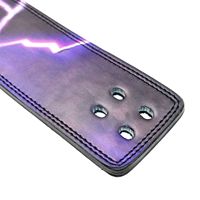 Cinturón de Levantamiento de Pesas Personalizado con Diseño de Anime Morado, Cinturones con Estampado de Anime para Gimnasio y Fitness