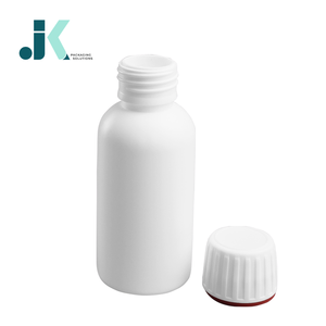 Botella de jarabe de HDPE DE FÁBRICA DE Vietnam 90 ml con tapa de garantía Blanco buena calidad Servicio OEM ODM Fábrica de Vietnam M0306 - Product Image 1