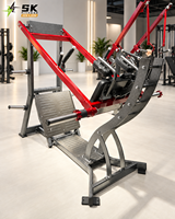 Machine de musculation à pendule SK Factory Direct pour l'entraînement des jambes et des muscles, à charge libre, pour usage commercial en club de fitness