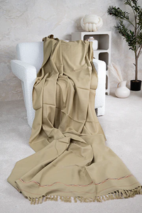 ผ้าคลุมไหล่ธรรมดาสำหรับผู้ชายผ้านุ่มและน้ำหนักเบาจากโรงงาน - Product Image 2