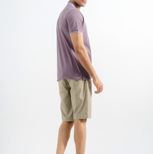 Vente en gros de t-shirts pour hommes de haute qualité, 220 g/m², mode, écologiques, manches courtes, coton et polyester, séchage rapide, respirants, décontractés - Product Image 3