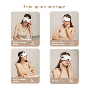 Massaggiatore elettrico per occhi con musica a vibrazione riscaldata e funzioni termiche per alleviare lo Stress per la cura della vista e il relax - Product Image 5