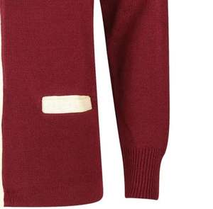 Sorority Sudaderas Mock Neck Bordado Fleece Patrón sólido Estilo casual para la temporada de invierno Frente - Product Image 5