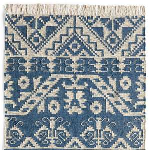 Alfombra Kilim de lana de la mejor calidad 100% para casas de calidad, alfombra geométrica de yute de lana para decoración de lujo para el hogar - Product Image 5