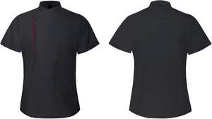 Uniforme profesional de chef de manga corta para restaurante, Hotel, cocina, recepción, uso personalizado, Color y logotipo Unisex - Product Image 2