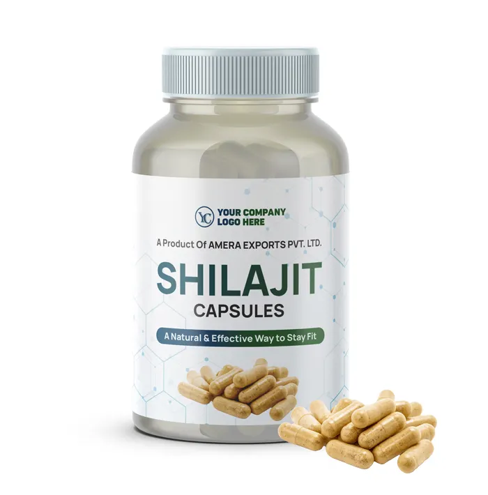 Premium Quality Wholesale Supply Hot Selling Neutral Flavor Shilajit Herbal Capsules From Indian Supplier
