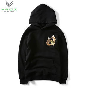 Venta al por mayor de lujo de gran tamaño de los hombres de algodón con capucha de calidad de peso pesado pulóver con impresión 3D personalizado etiqueta libre de lujo sudaderas con capucha - Product Image 1