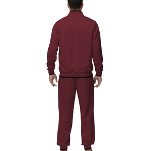 ชุดวอร์มผู้ชายแบบทันสมัยมีซิปเต็มตัวกางเกงวิ่งขายาวติดฉลากส่วนตัว - Product Image 4