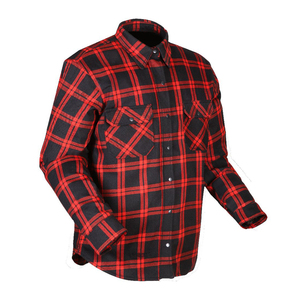 เสื้อเชิ้ตลำลอง kevler สำหรับผู้ชาย, แห้งเร็วระบายอากาศได้ดีกระดุมทรงหลวมพอดีตัวสำหรับมอเตอร์ไซค์ไซส์ใหญ่พิเศษ100% - Product Image 3