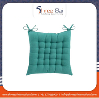 Coussin de chaise d'extérieur en coton de qualité supérieure du fabricant indien Techniques tricotées conçues pour toutes les chaises à bas prix pour les hôtels
