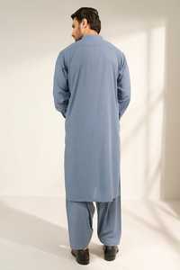 Kurta Shalwar extensible traditionnel à la mode de qualité supérieure pour hommes derniers vêtements ethniques à la mode pour hommes indiens pakistanais - Product Image 2