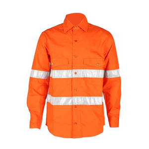 Camisas de Manga Larga 2025 con Reflector, Camisas de Trabajo de Invierno, Camisas de Alta Visibilidad, Personalizadas, al por Mayor, de Seguridad - Product Image 5