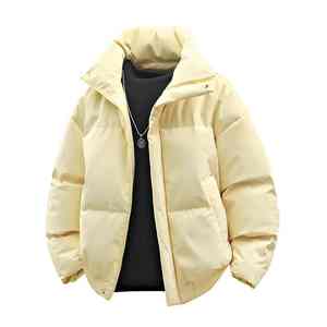 Chaqueta de Invierno Acolchada 2026 al por Mayor, de Alta Calidad, Transpirable, Impermeable, con Cuello Alto y Logotipo Frontal - Product Image 1